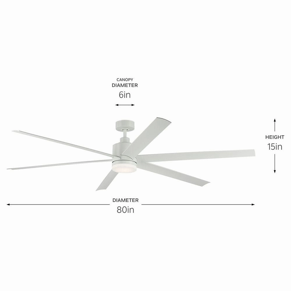 Loa 80" Ceiling Fan