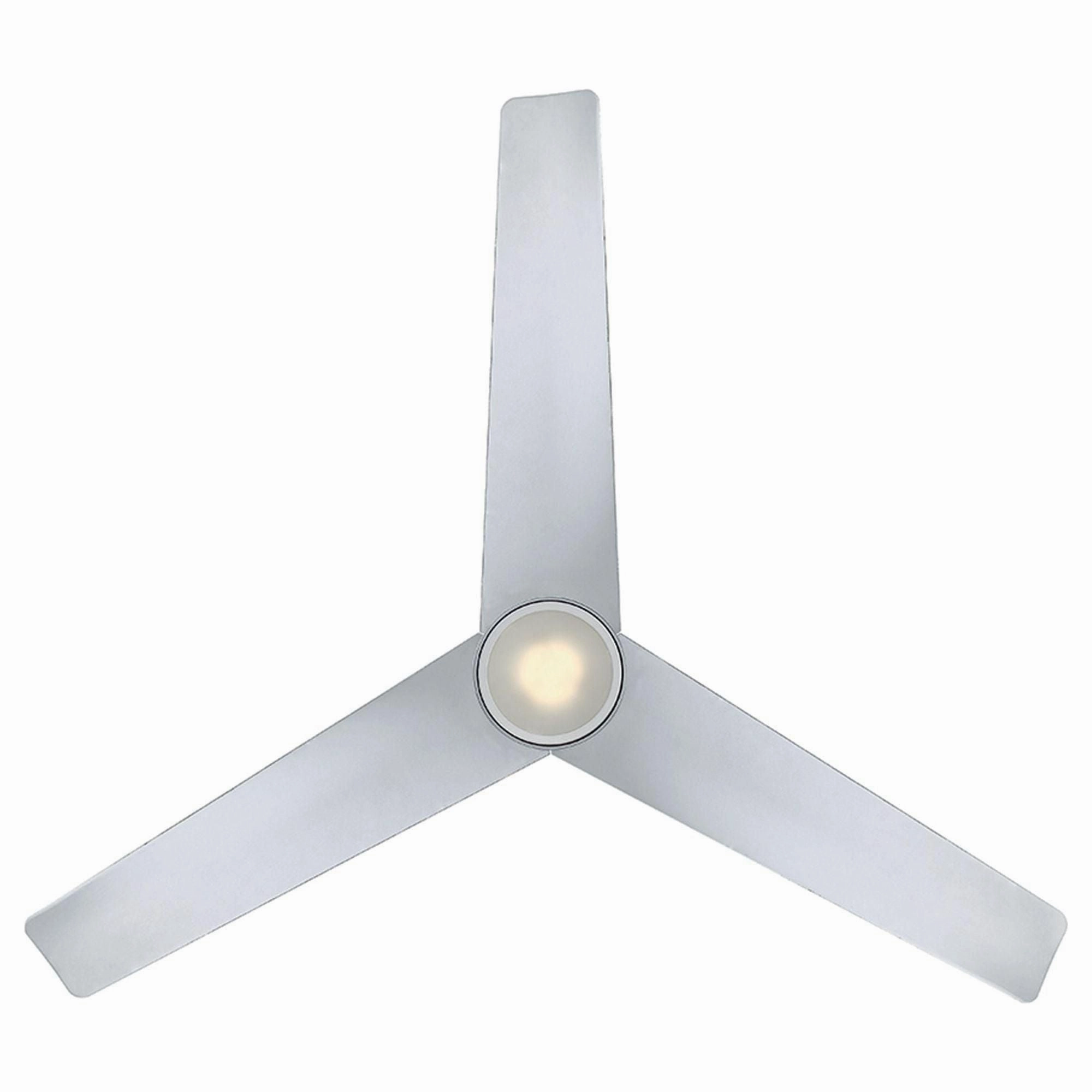 Lotus Indoor/Outdoor 3-Blade 54" Smart Ceiling Fan with LED Light Kit and Remote Control