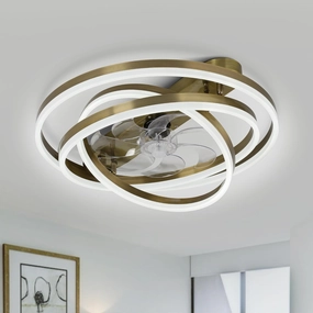 Low Profile Ceiling Fan with Light, Flush Mount Ceiling Fan with lights 6 Speed Dimmable Ceiling Fans with Lights and Remote and App Control for Bedroom App-controlled remote fan for convenience