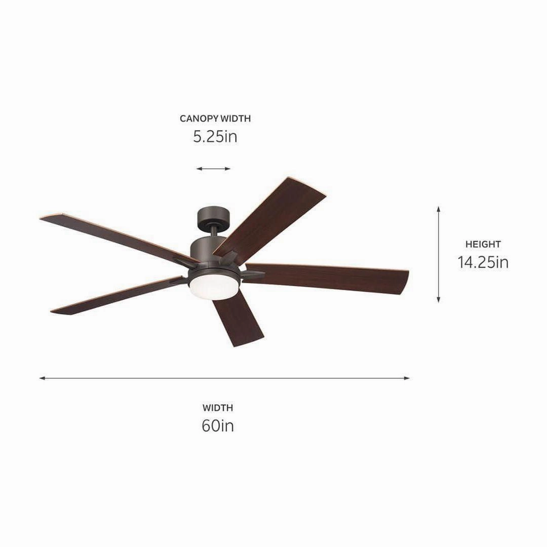 Lucian Elite XL 60" Ceiling Fan