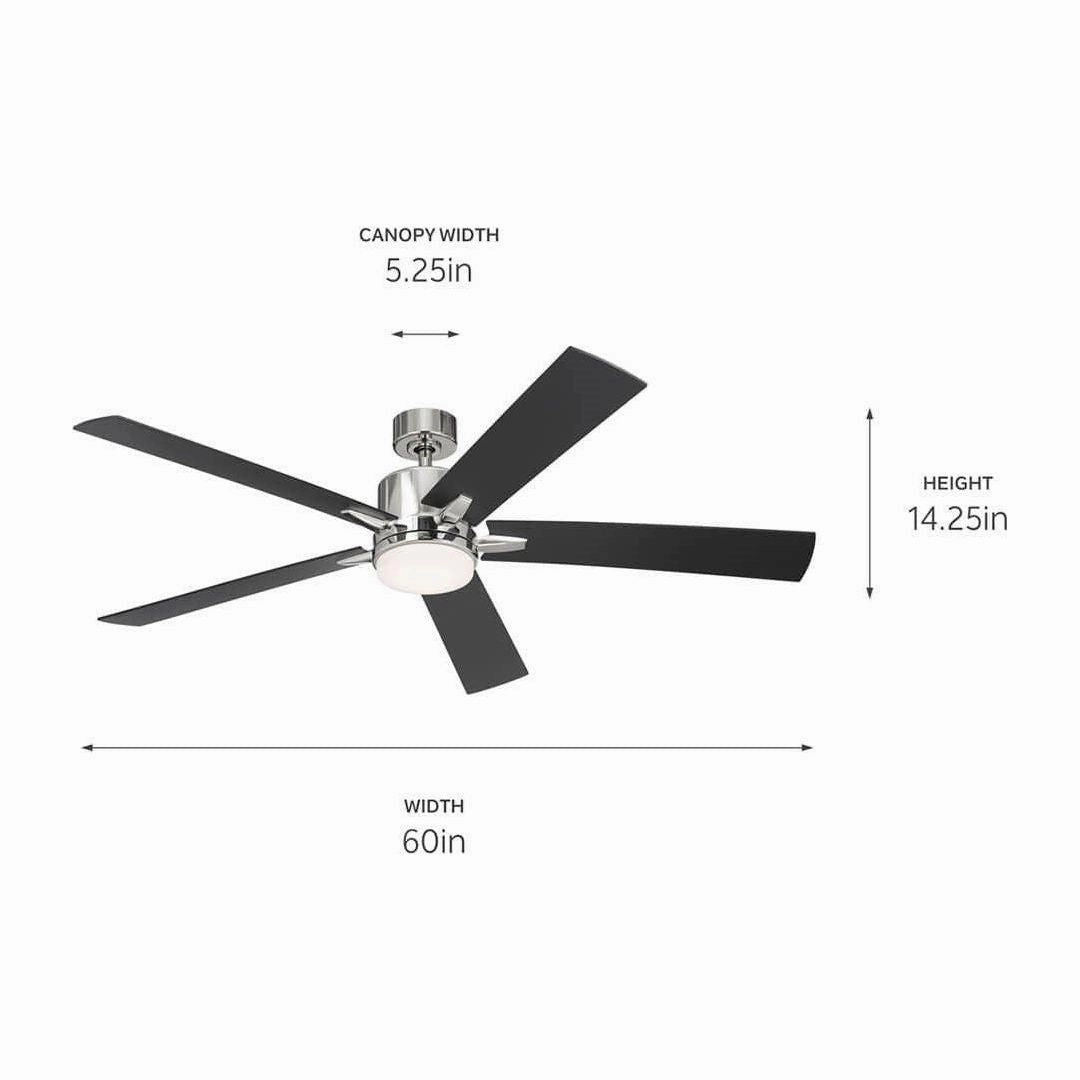 Lucian Elite XL 60" Ceiling Fan