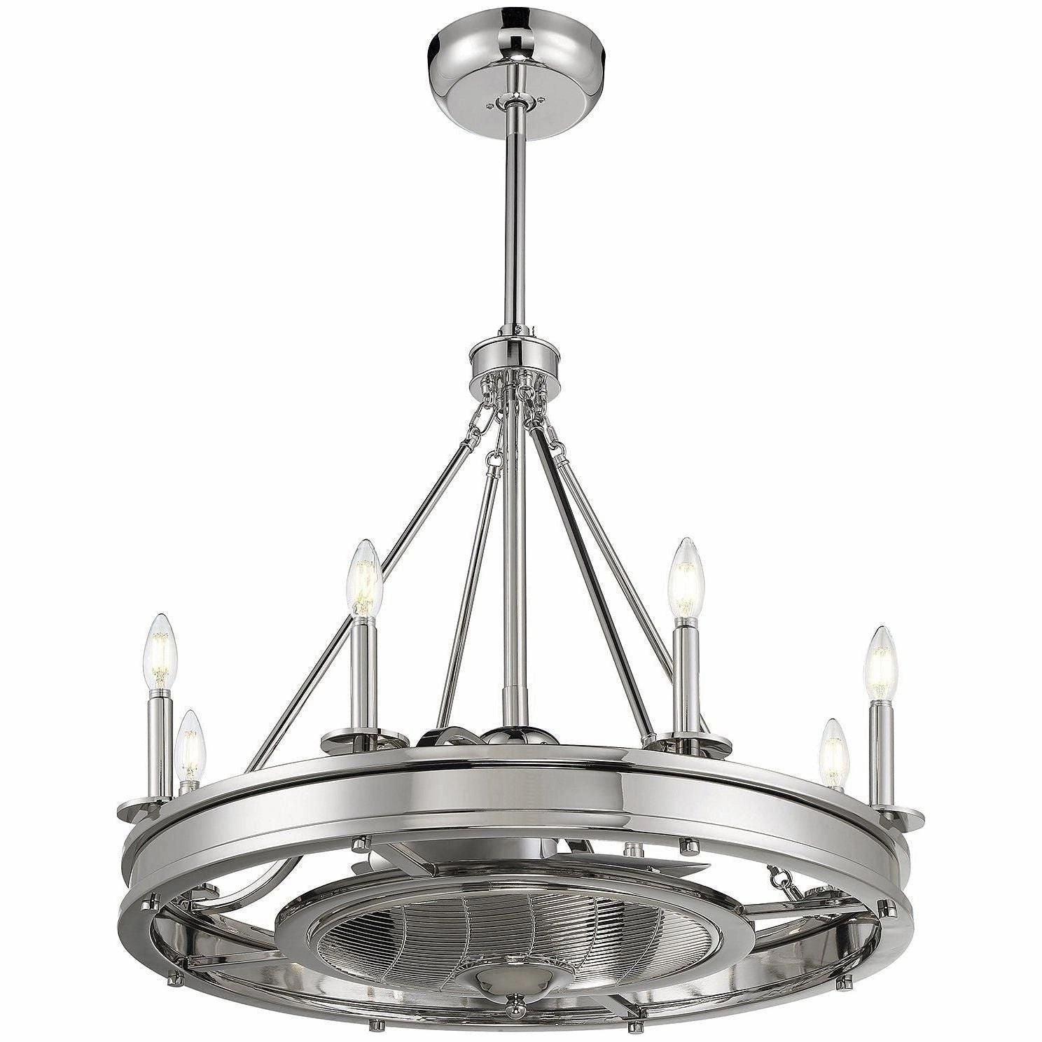 Lyon 8-Light Fan D'Lier efficient ceiling fans for home cooling