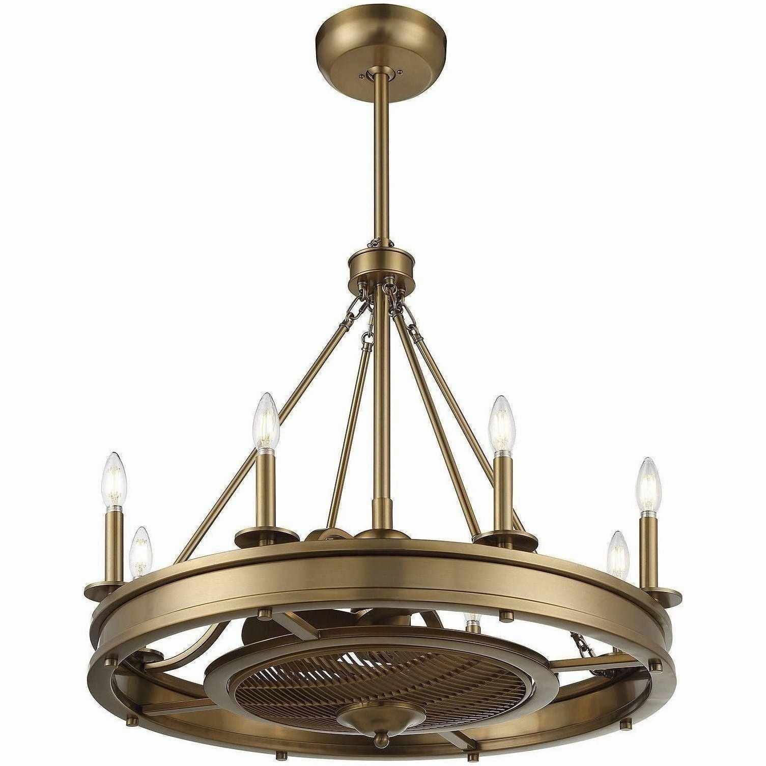 Lyon 8-Light Fan D'Lier