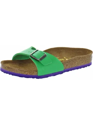 Madrid Girls Birko-Flor Flat Footbed Sandals