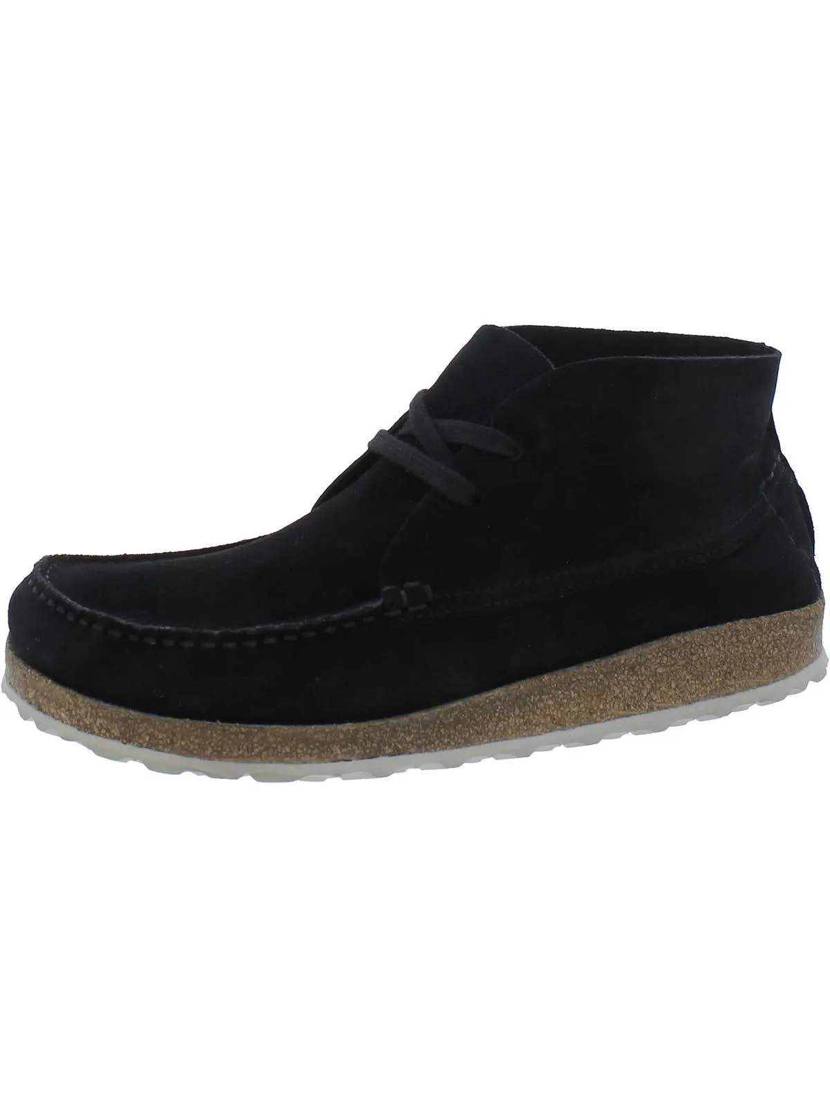 Maidan Womens Suede Footbed Booties