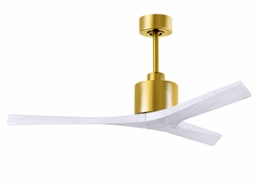 Matthews Fan Company 52"Ceiling Fan quiet indoor fans for bedrooms and offices