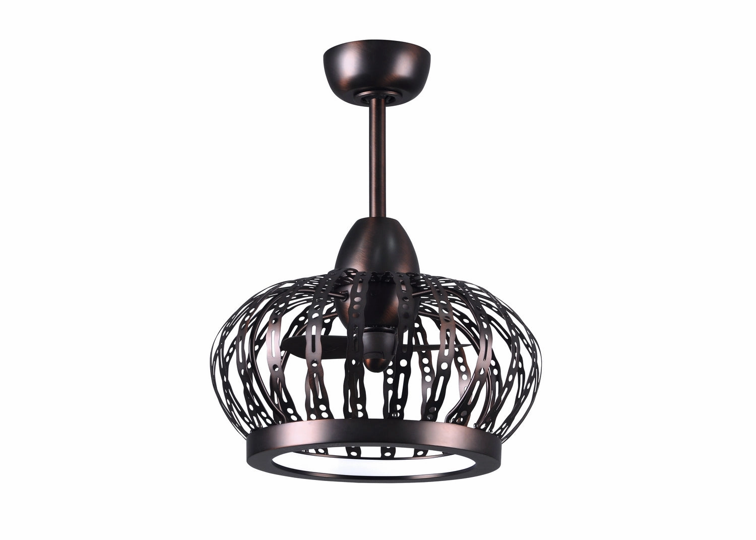 Matthews Fan Company Dana 20" Indoor/Outdoor 24W LED Fandelier Ceiling Fan with Remote and Wall Control chandelier ceiling fans for elegant decor