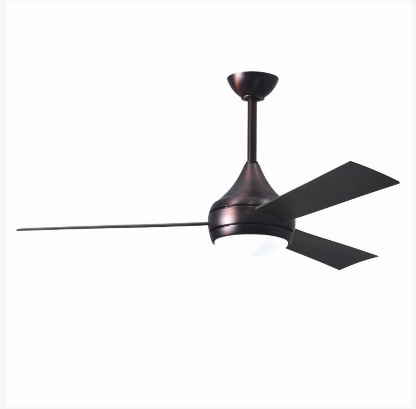 Matthews Fan Company Donaire 52" Outdoor LED AC Ceiling Fan with Remote