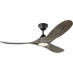 Maverick 52" LED Ceiling Fan led ceiling fans with light and remote
