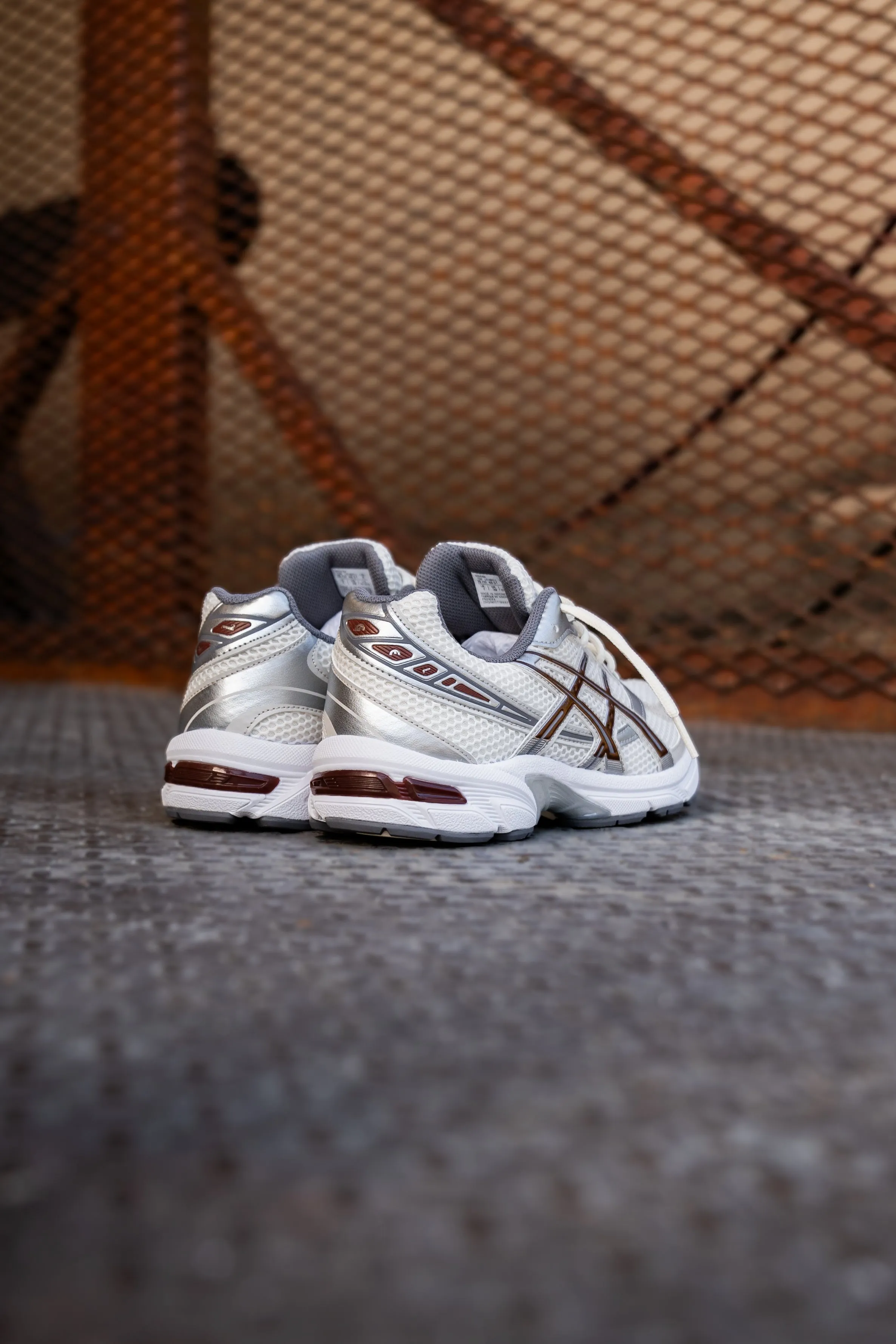 Mens Asics Gel-1130 (Cream/Reddish Brown) Asics Shoes