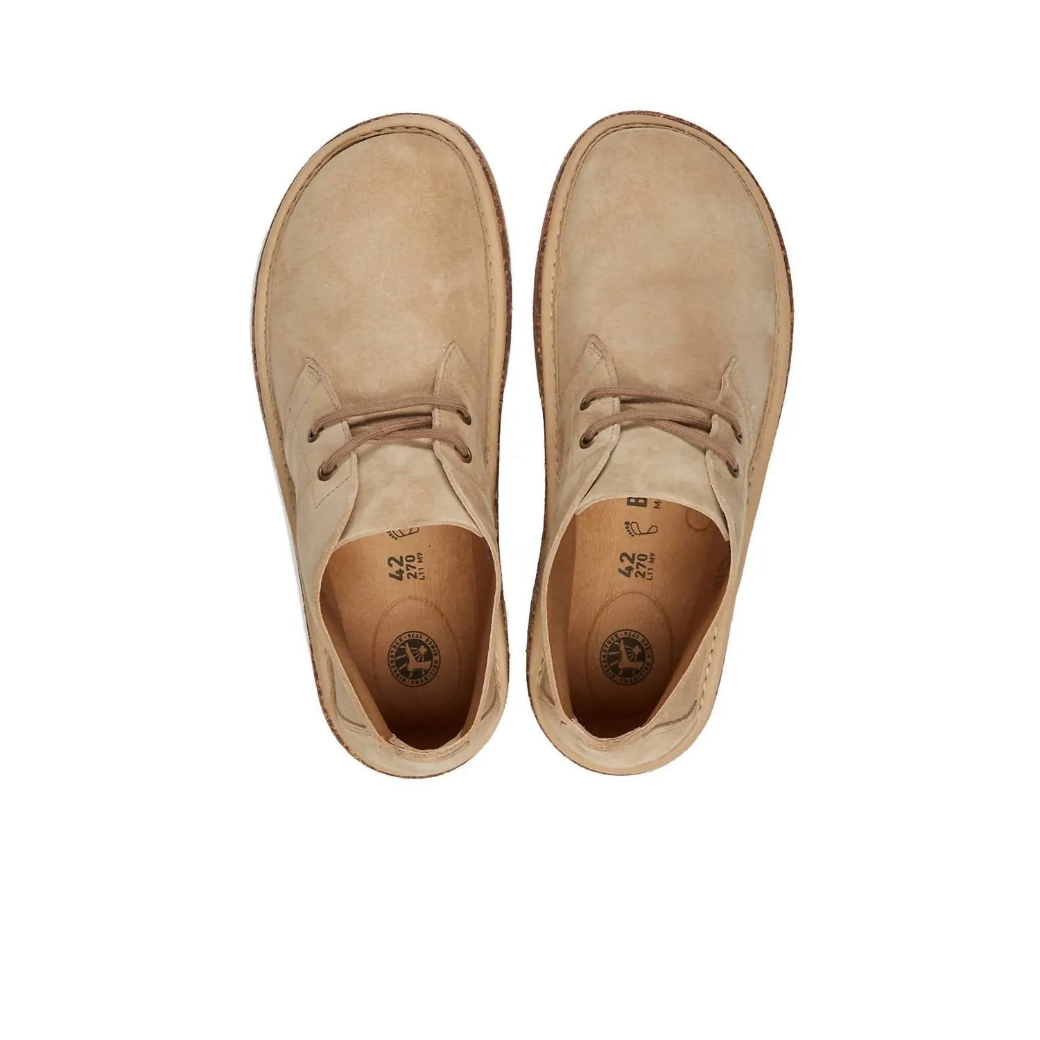 Men's Milton Chukka Boots In Ginger Suede