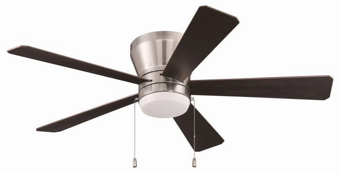 Merit 52"Ceiling Fan Brushed Polished Nickel