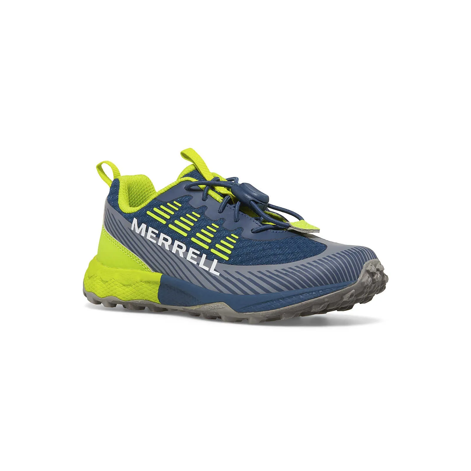 Merrell Shoes Kids' Agility Peak Navy/Hi Viz (11c-5Y)