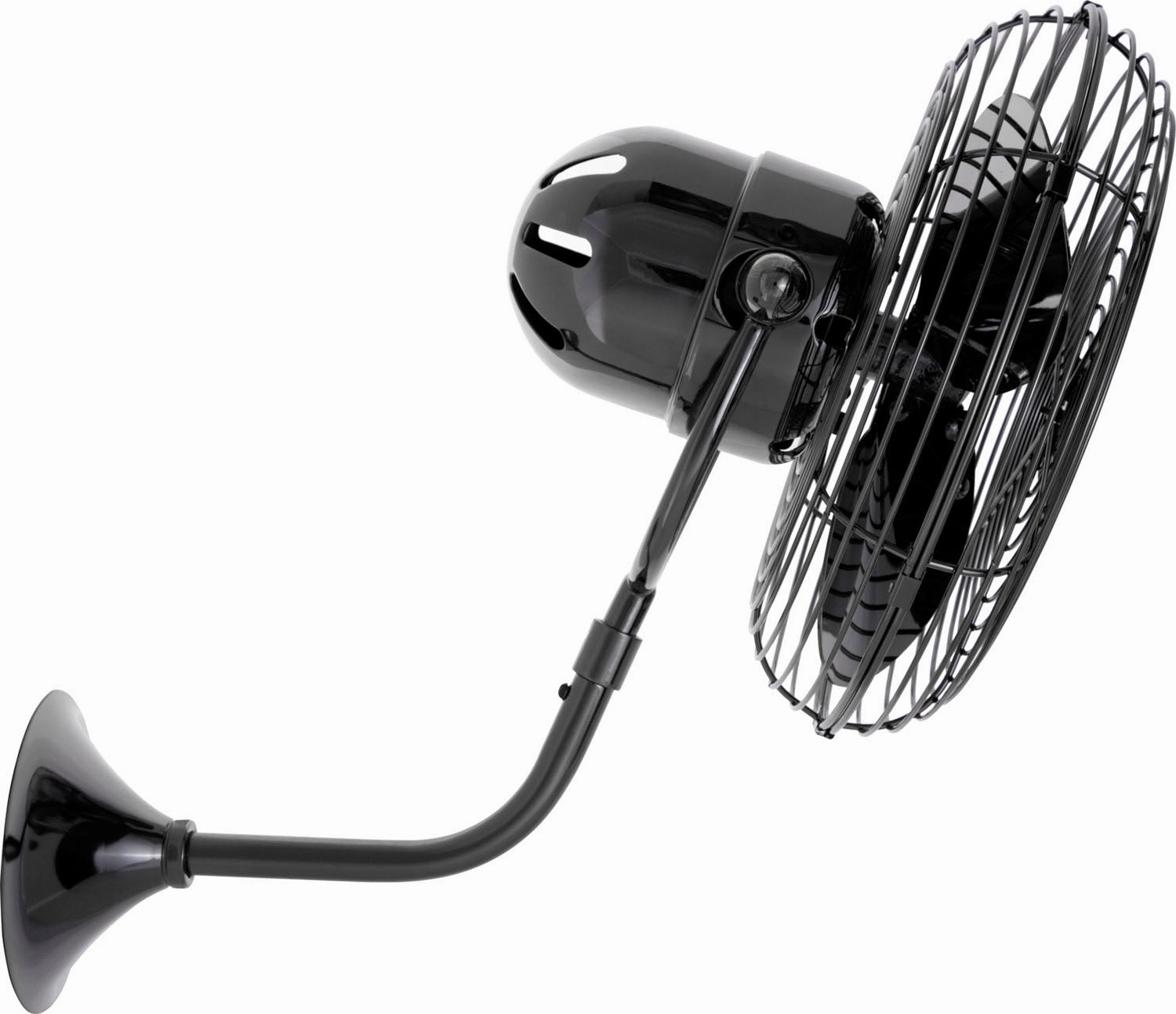 Michelle Parede 19"Wall Fan Black Nickel compact portable fans for travel and camping