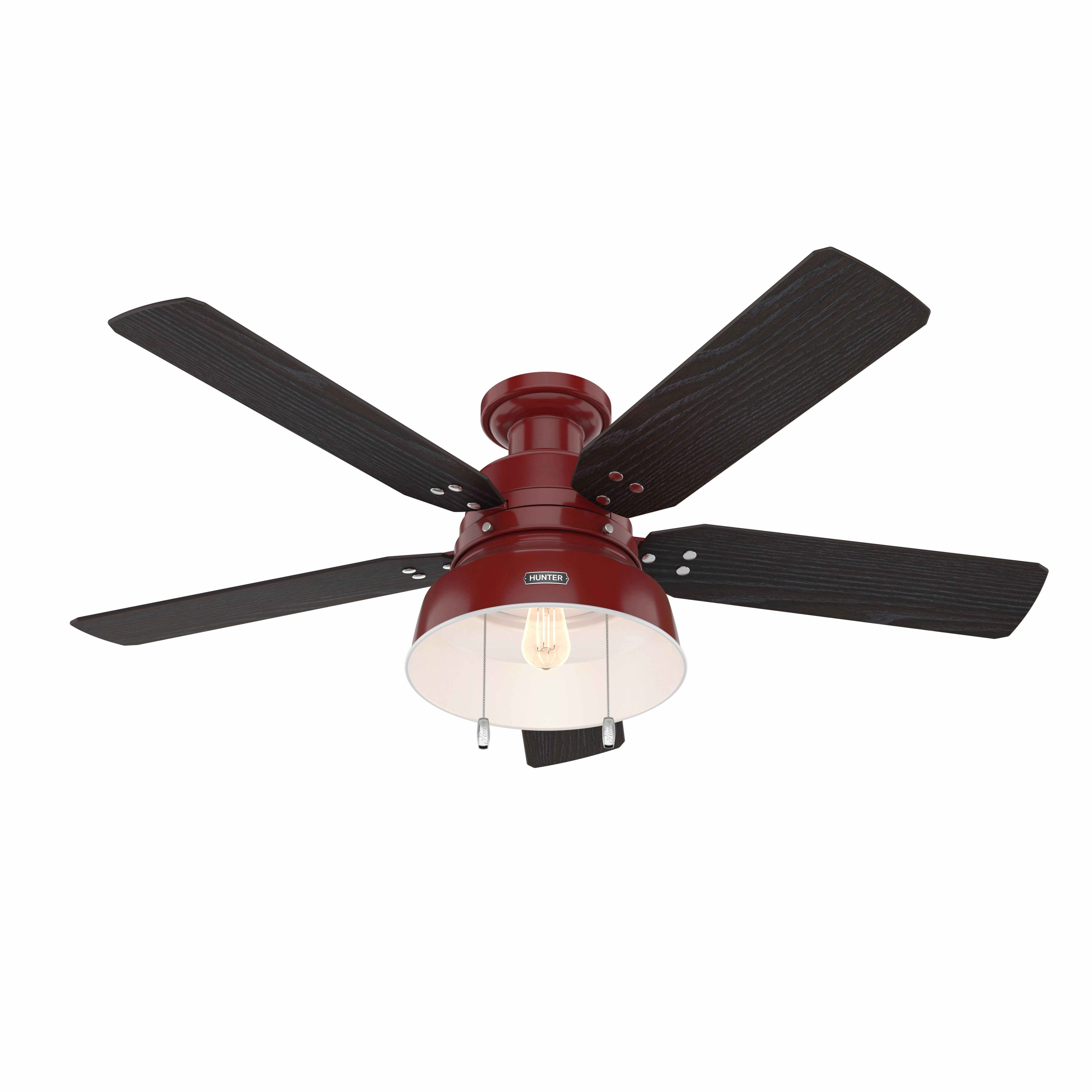 Mill Valley 52"Ceiling Fan Barn Red
