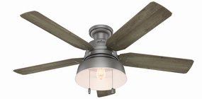 Mill Valley 52"Ceiling Fan Matte Silver ifan smart fans for connected homes