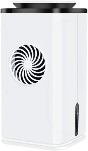Mini Usb Desktop Cooling Air Conditioning Fan, Three-in-one Cooling, Purification And Humidification, 1.7l Large Capacity Water Tank, 12000w Negative Ion Generator Desktop fan with humidification feature