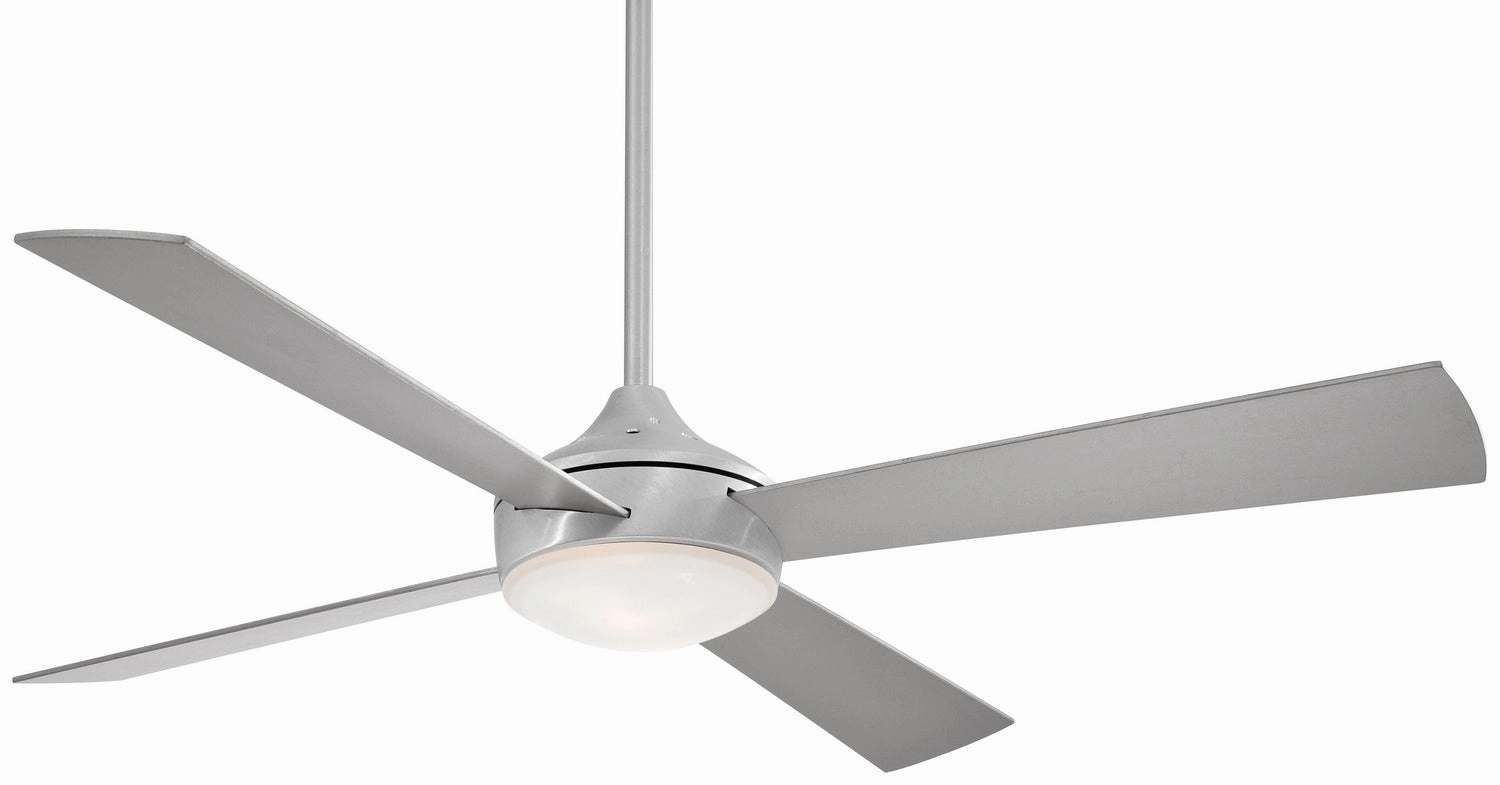 Minka Aire Aluma 52" Ceiling Fan with 20W Dimmable LED Light Modern ceiling fan for home cooling