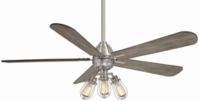 Minka Aire Alva 56"Ceiling Fan with 18W LED and Remote Modern ceiling fan for home cooling