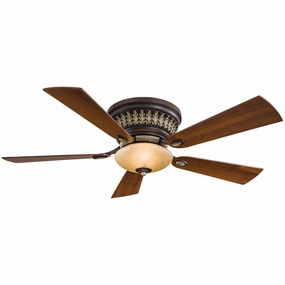 Minka Aire Calais 52" Flushmount Ceiling Fan with LED Light and Remote Control adjustable indoor fans for better cooling