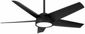 Minka Aire Chubby 58" Smart Indoor/Outdoor DC Ceiling Fan with 40W LED and Remote Control Modern ceiling fan for home cooling