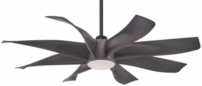 Minka Aire Dream Star 60" DC Ceiling Fan with 18W LED Light and Remote Control Modern ceiling fan for home cooling
