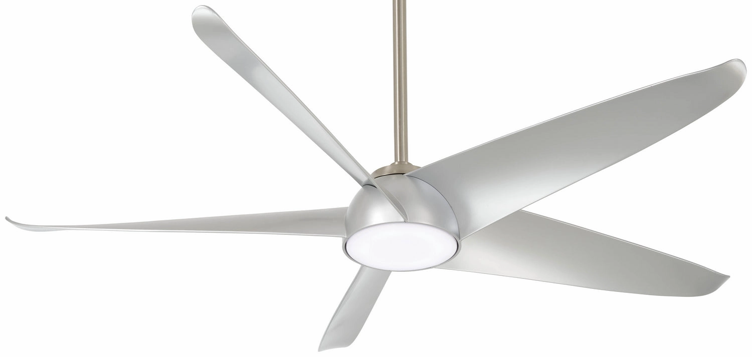Minka Aire Ellipse 60" DC Ceiling Fan with 20W LED Light and 6 Speed Remote Control powerful indoor fans for whole-room cooling