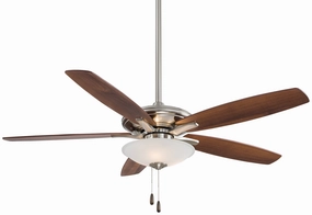 Minka Aire Mojo 52" Pull Chain Ceiling Fan with LED Light Modern ceiling fan for home cooling