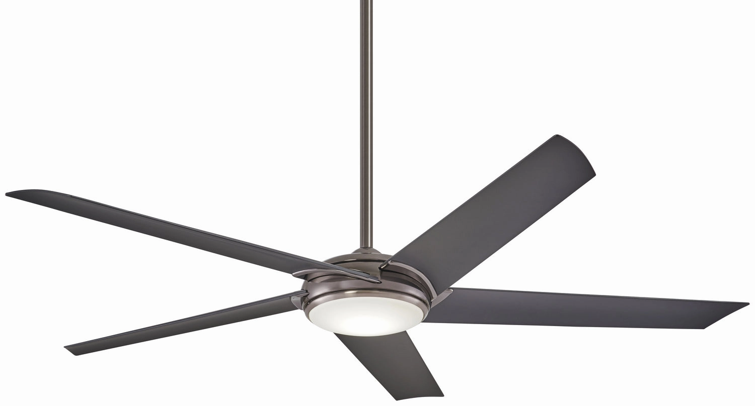 Minka Aire Raptor 60" DC Ceiling Fan with 16W LED Dimmable Light and Handheld Remote Control