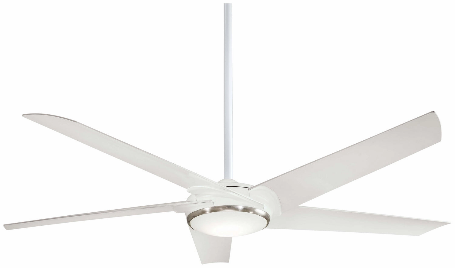 Minka Aire Raptor 60" DC Ceiling Fan with 16W LED Dimmable Light and Handheld Remote Control