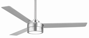 Minka Aire Roto LED 52" Ceiling Fan with 20W LED Dimmable Light and Remote Control compact indoor fans for apartment use