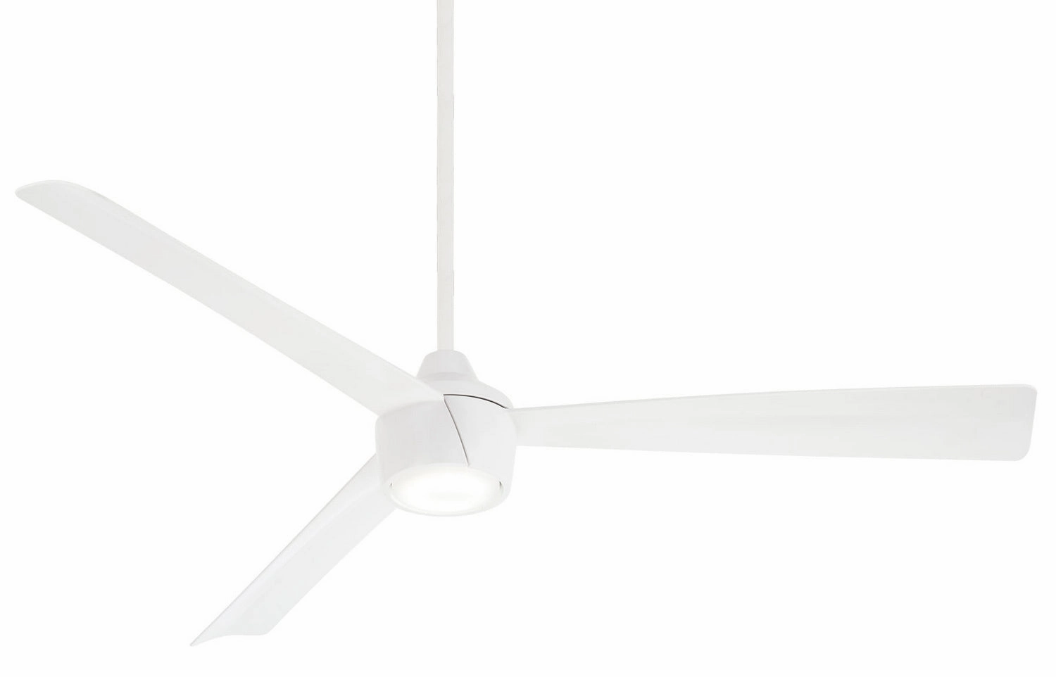 Minka Aire Skinnie DC Outdoor Ceiling Fan with 20W LED Dimmable Light and Remote Control compact indoor fans for apartment use