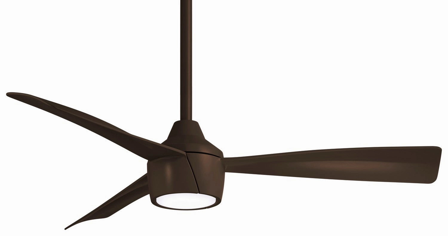 Minka Aire Skinnie DC Outdoor Ceiling Fan with 20W LED Dimmable Light and Remote Control
