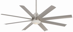 Minka Aire Slipstream 65" Outdoor DC Ceiling Fan with 18W Dimmable LED Light and Remote Control adjustable indoor fans for better cooling