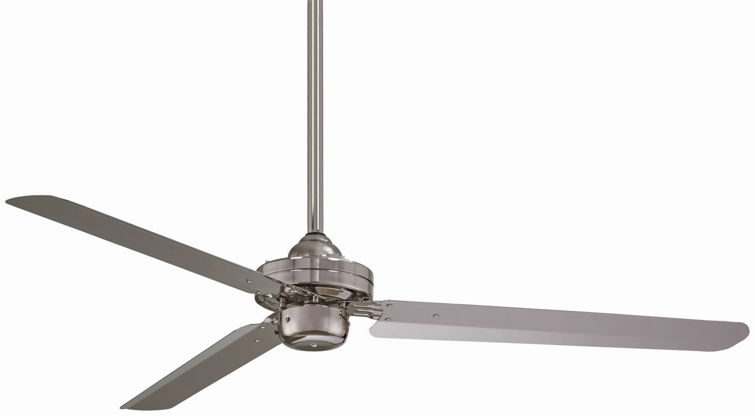 Minka Aire Steal 54" Ceiling Fan with Remote Control quiet indoor fans for bedrooms and offices