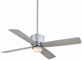 Minka Aire Strata 52" Outdoor Ceiling Fan with 14W LED Light and Remote energy-saving indoor fans for bedrooms