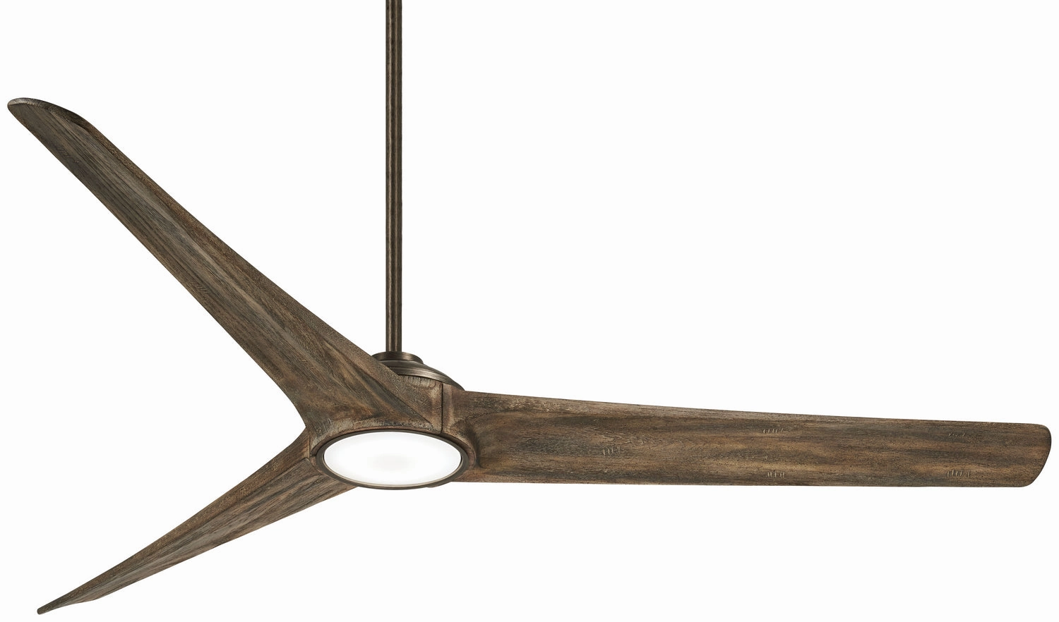 Minka Aire Timber DC Ceiling Fan with 26W LED Dimmable Light and Remote Control