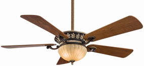 Minka Aire Volterra 52" Ceiling Fan with LED Light and Wall Control compact indoor fans for apartment use