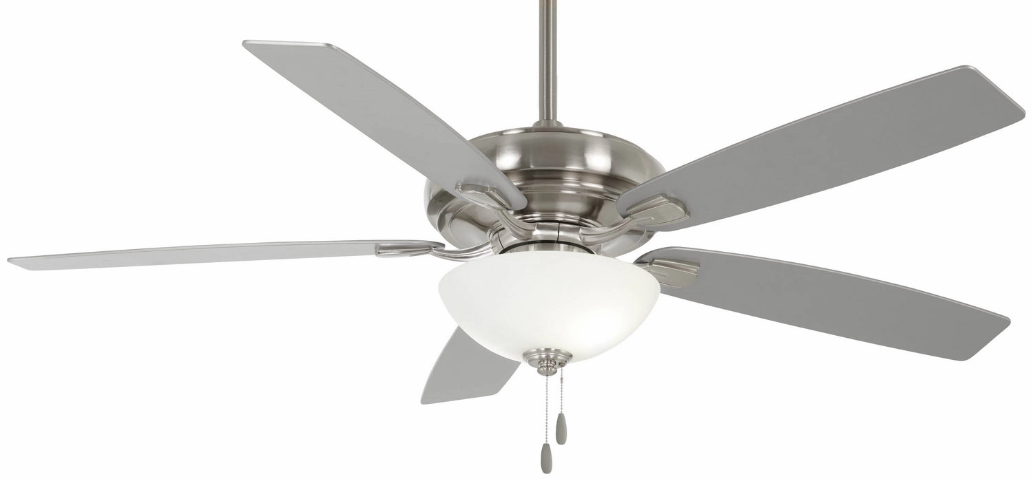 Minka Aire Watt II 60" Pull Chain DC Ceiling Fan with LED Light low-noise indoor fans for peaceful settings