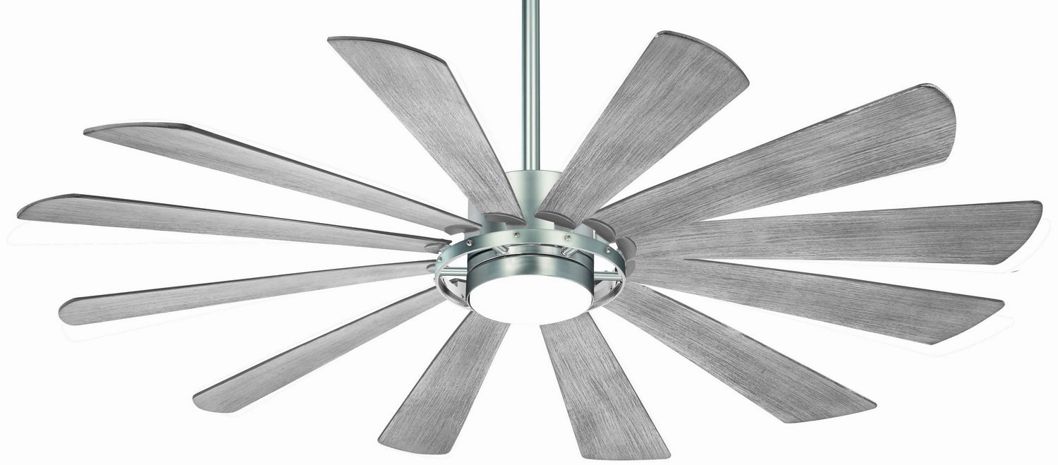 Minka Aire Windmolen 65" Smart Outdoor DC Ceiling Fan with 40W LED and Remote Modern ceiling fan for home cooling