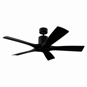 Modern Forms Fan Aviator 5 Smart Outdoor DC Ceiling Fan with 19.5W CCT LED and Remote adjustable indoor fans for cool airflow
