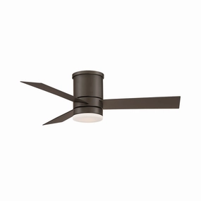 Modern Forms Fan Axis Smart Outdoor DC Flushmount Ceiling Fan with 19.5W CCT LED and Remote Energy-efficient ceiling fan with remote