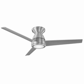 Modern Forms Fan Tip Top Smart Outdoor DC Flushmount Ceiling Fan with 13W CCT LED and Remote Energy-efficient ceiling fan with remote