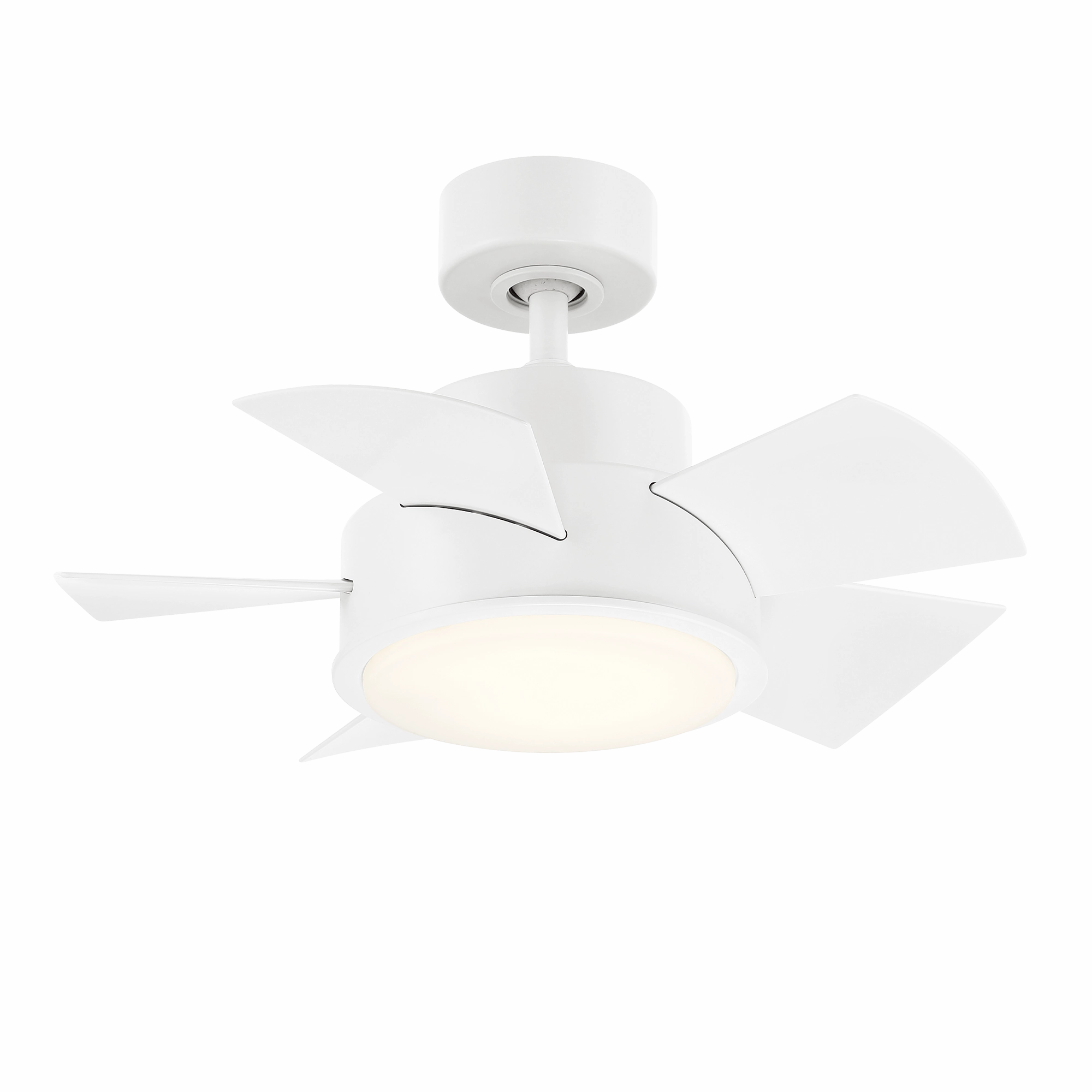 Modern Forms Fans Vox Smart Outdoor DC Ceiling Fan with 23.5W LED CCT LED and Remote