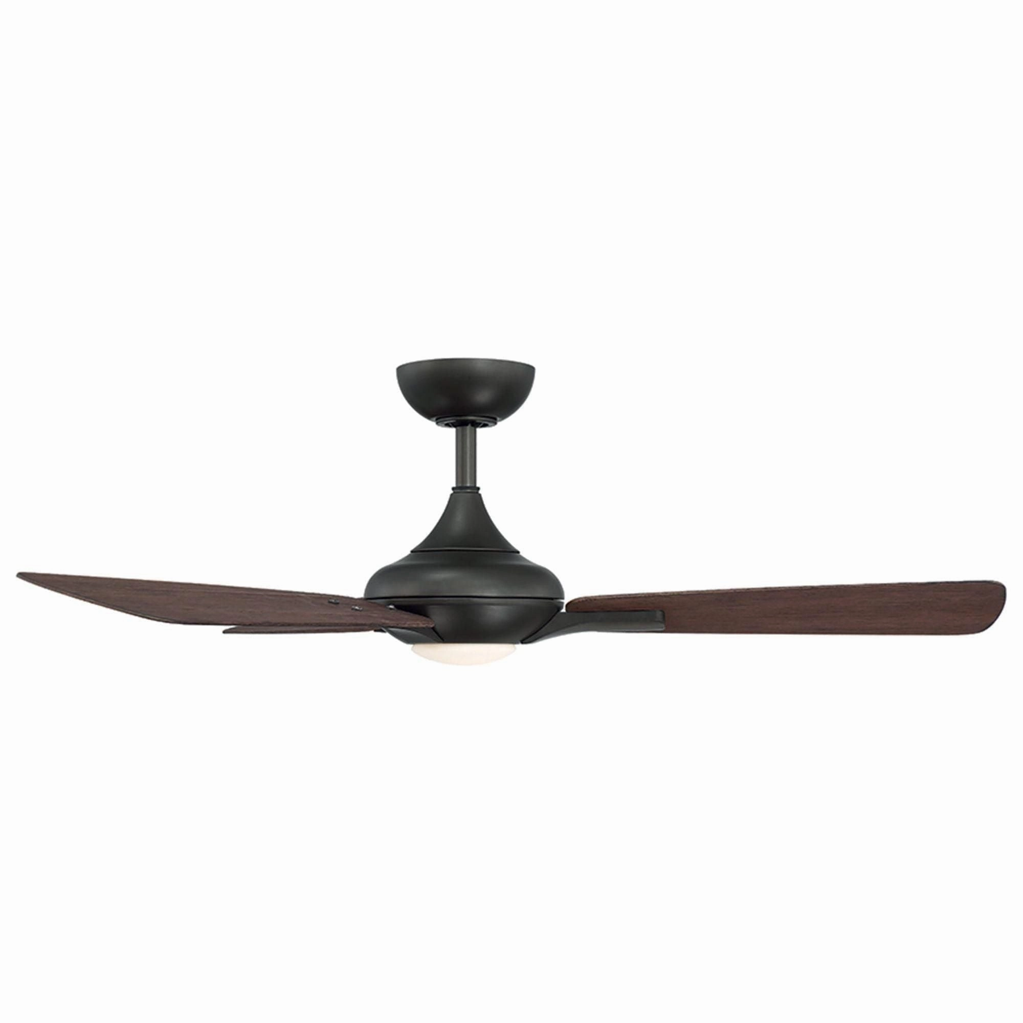 Mykonos 3 Indoor/Outdoor 3-Blade 52" Smart Ceiling Fan with LED Light Kit and Remote Control