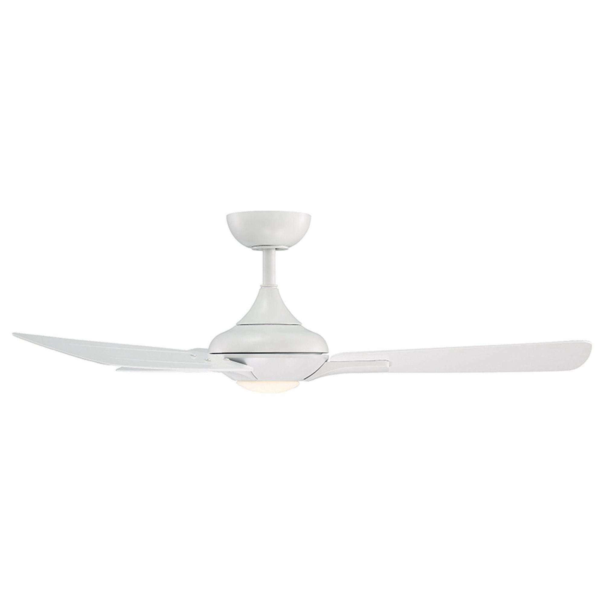 Mykonos 3 Indoor/Outdoor 3-Blade 52" Smart Ceiling Fan with LED Light Kit and Remote Control