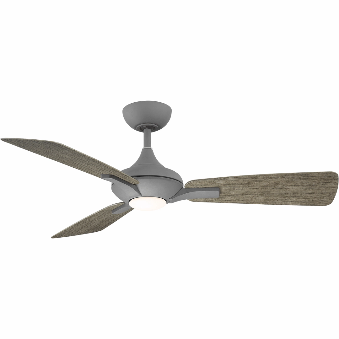 Mykonos 3 Indoor/Outdoor 3-Blade 52" Smart Ceiling Fan with LED Light Kit and Remote Control