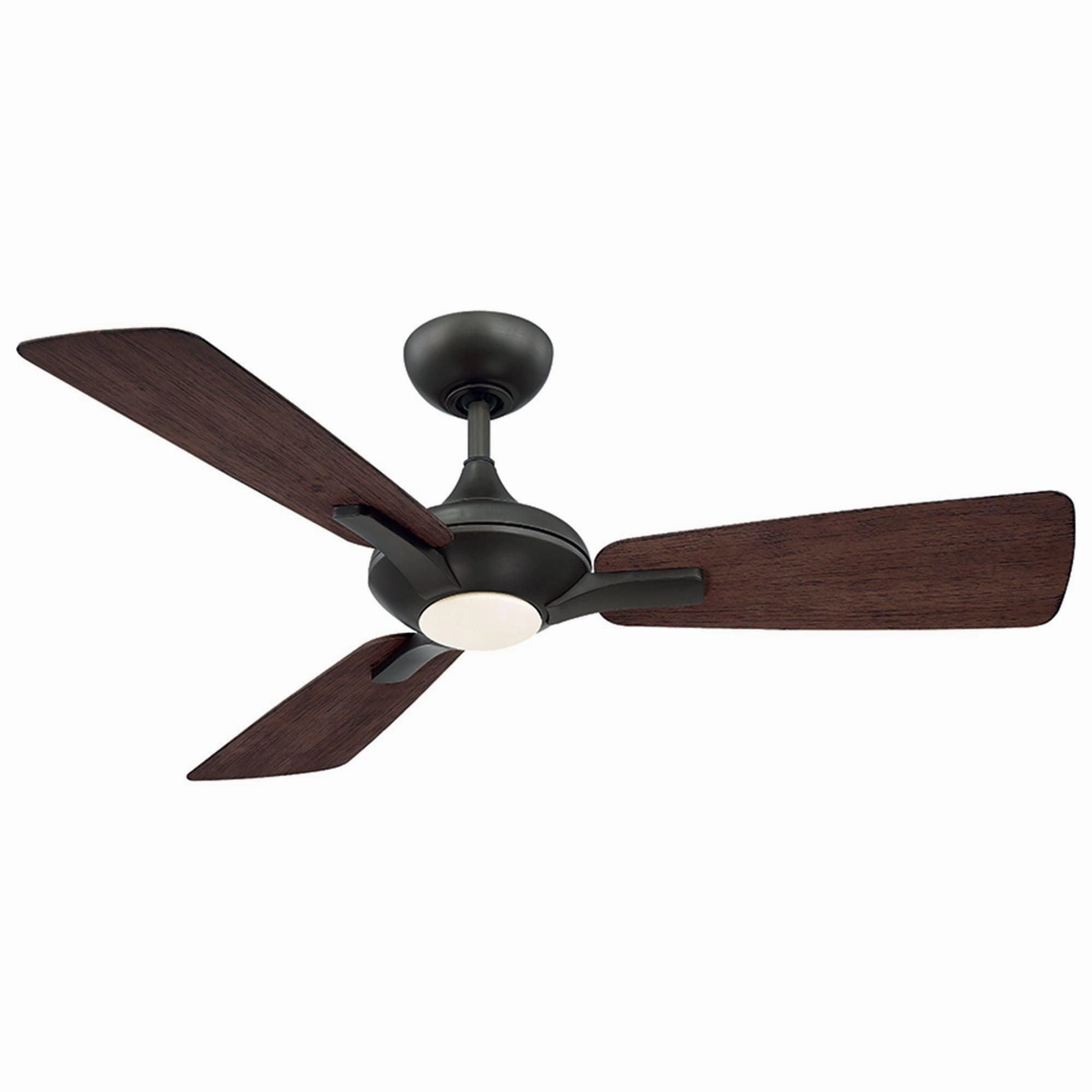 Mykonos 3 Indoor/Outdoor 3-Blade 52" Smart Ceiling Fan with LED Light Kit and Remote Control