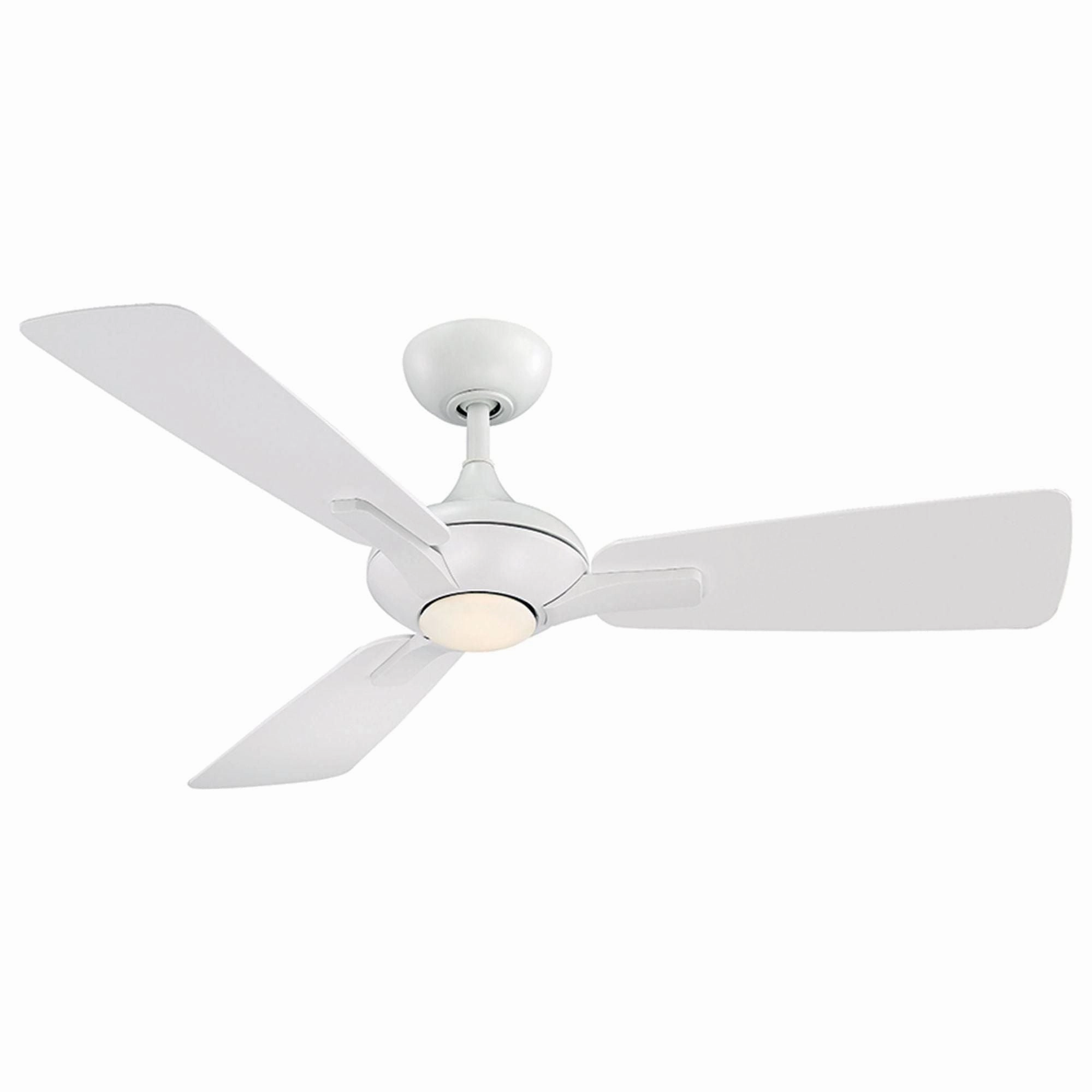 Mykonos 3 Indoor/Outdoor 3-Blade 52" Smart Ceiling Fan with LED Light Kit and Remote Control