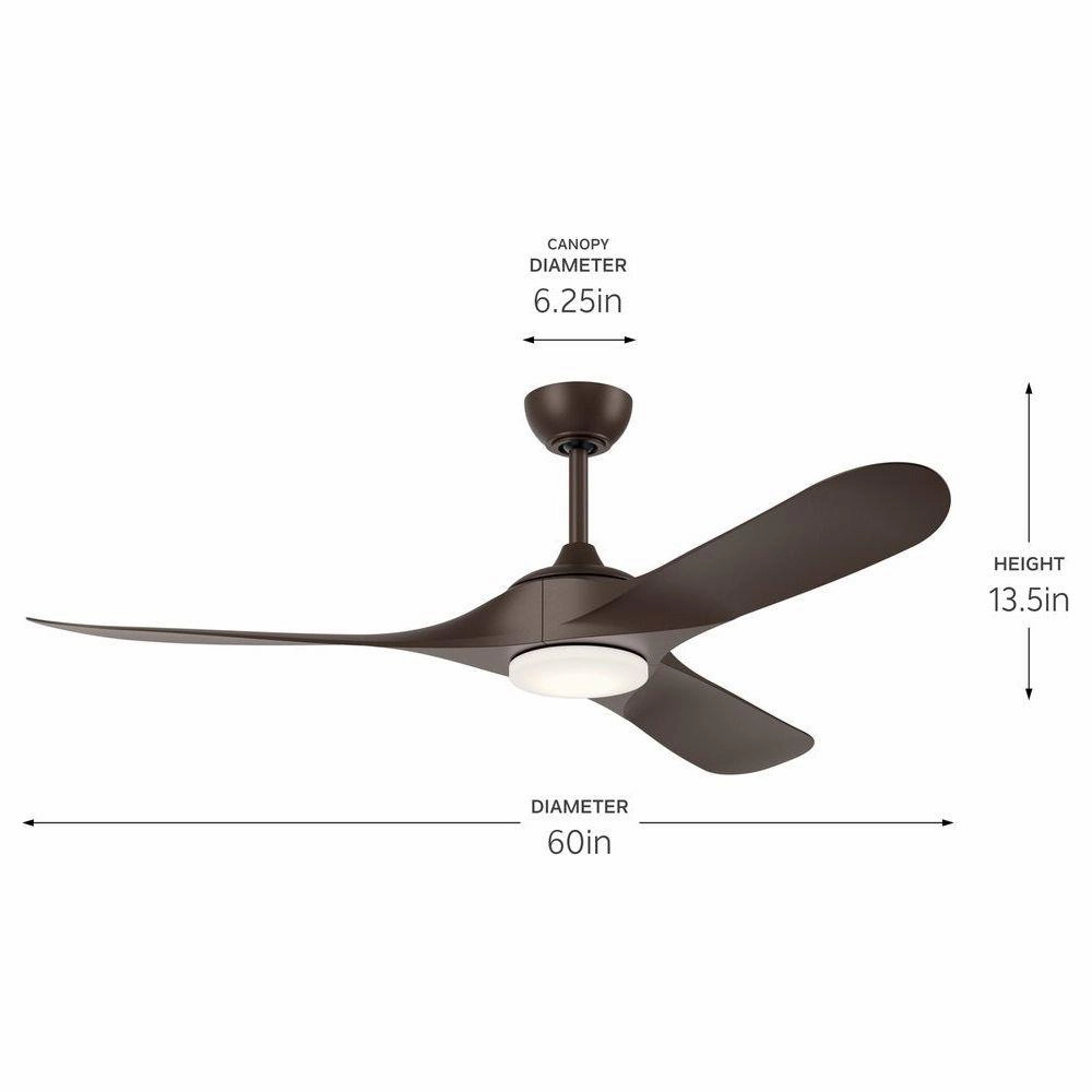 Mylo 60" Weather  Ceiling Fan